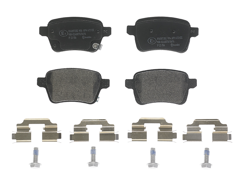 BREMBO Bremseklodser p23156 for FIAT