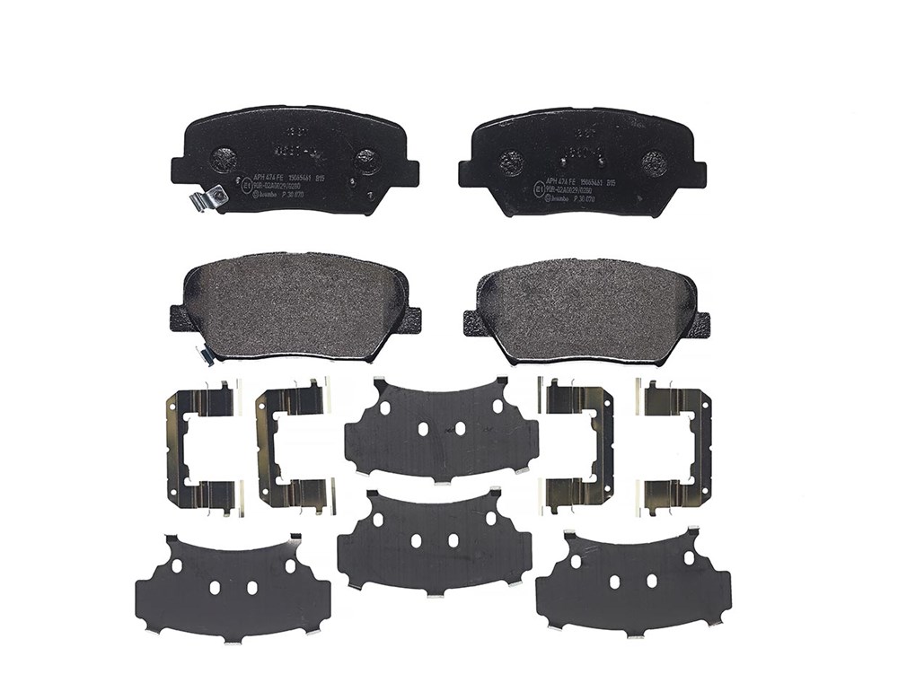 BREMBO Bremseklodser p30070 for HYUNDAI KIA HYUNDAI (BEIJING)