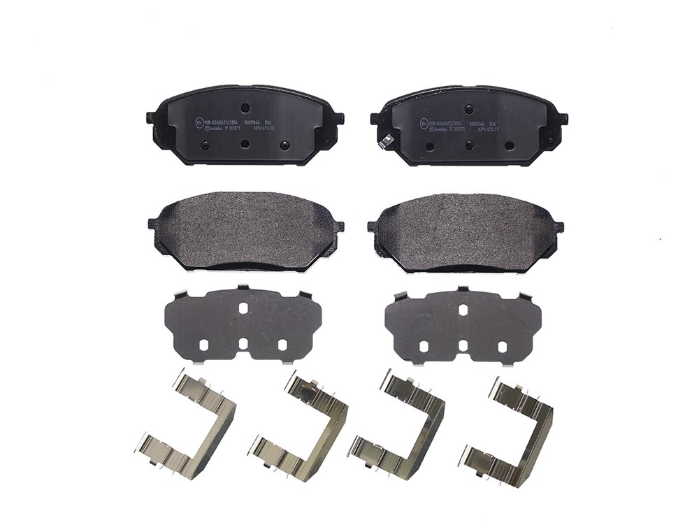 BREMBO Bremseklodser p30071 for HYUNDAI