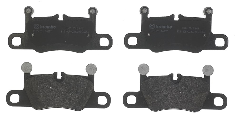 BREMBO Bremseklodser p65031 for PORSCHE