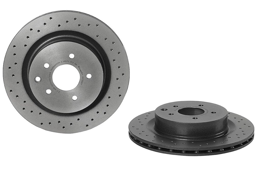 BREMBO Bremseskive 0973562x 322mm 22mm for NISSAN