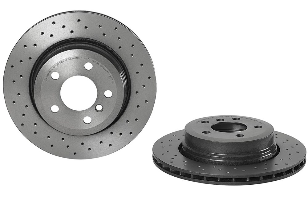 BREMBO Bremseskive 0995731x 320mm 22mm for BMW
