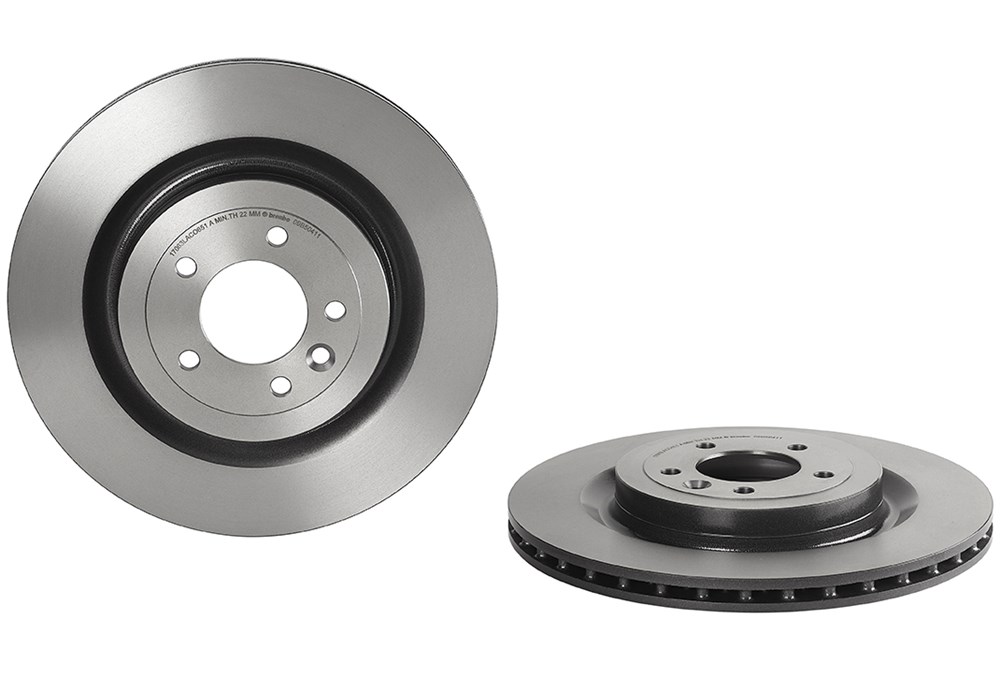 BREMBO Bremseskive 09b50411 365mm 25mm for LAND ROVER