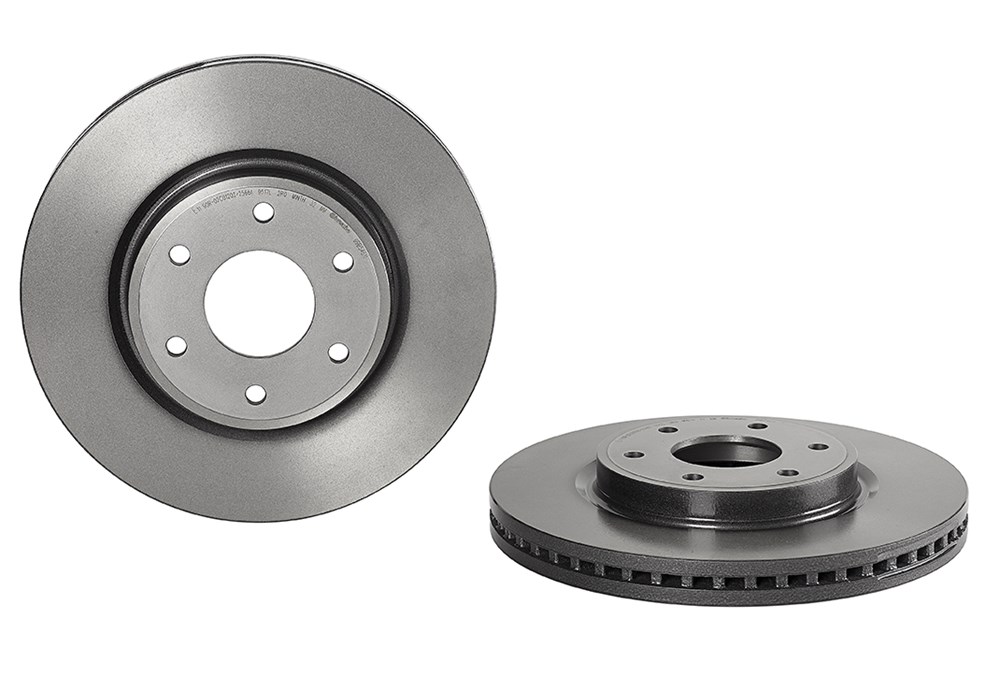 BREMBO Bremseskive 09b54511 358mm 34mm for NISSAN