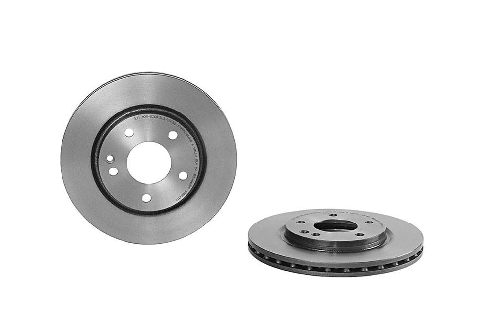 BREMBO Bremseskive 09b84311 270mm 22mm for MERCEDES-BENZ