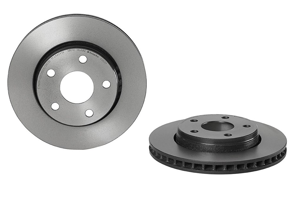 BREMBO Bremseskive 09c00311 302mm 28mm for JEEP