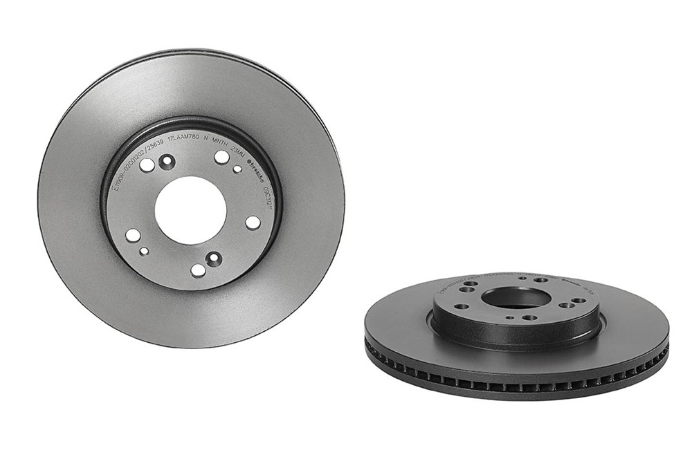BREMBO Bremseskive 09c31211 280mm 25mm for HONDA