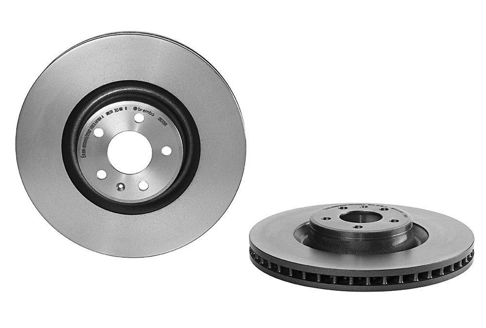 BREMBO Bremseskive 09c42611 356mm 34mm for AUDI