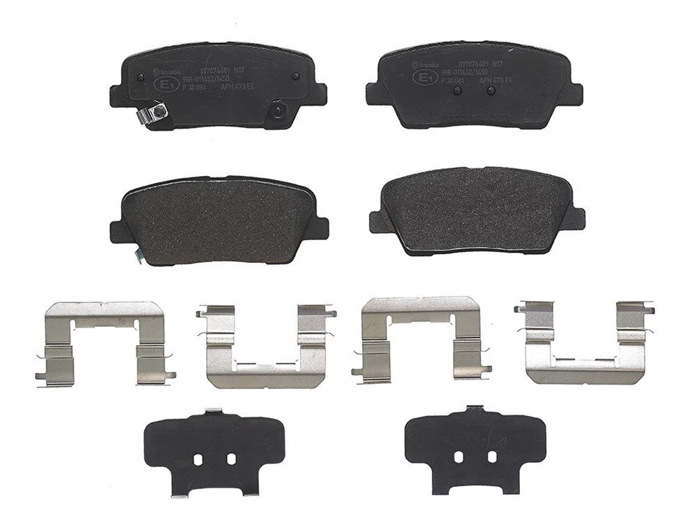 BREMBO Bremseklodser p30081 for HYUNDAI KIA