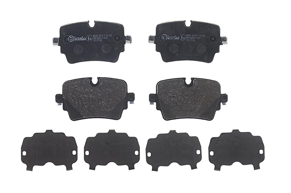 BREMBO Bremseklodser p36033 for JAGUAR