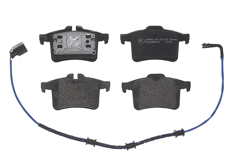 BREMBO Bremseklodser p36034 for JAGUAR