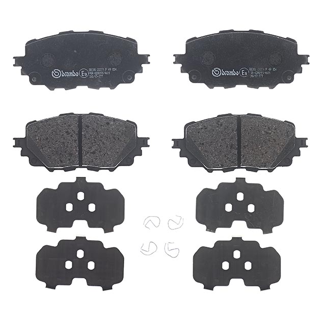 BREMBO Bremseklodser p49054 for FIAT MAZDA ABARTH
