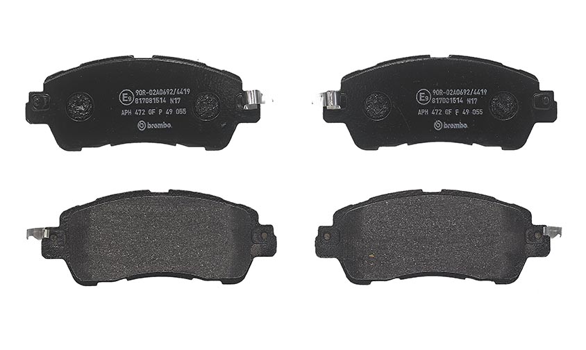 BREMBO Bremseklodser p49055 for MAZDA NISSAN SCION