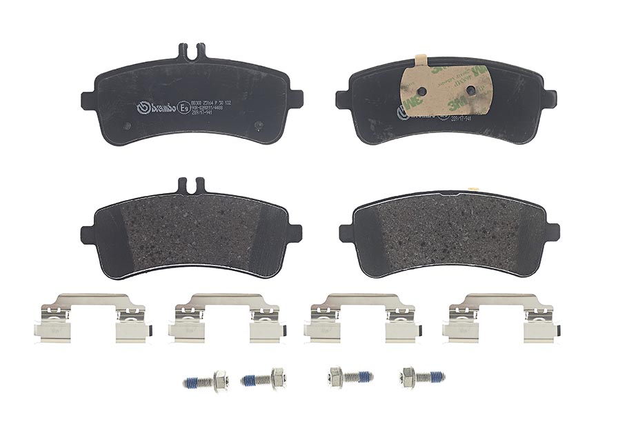 BREMBO Bremseklodser p50132 for MERCEDES-BENZ