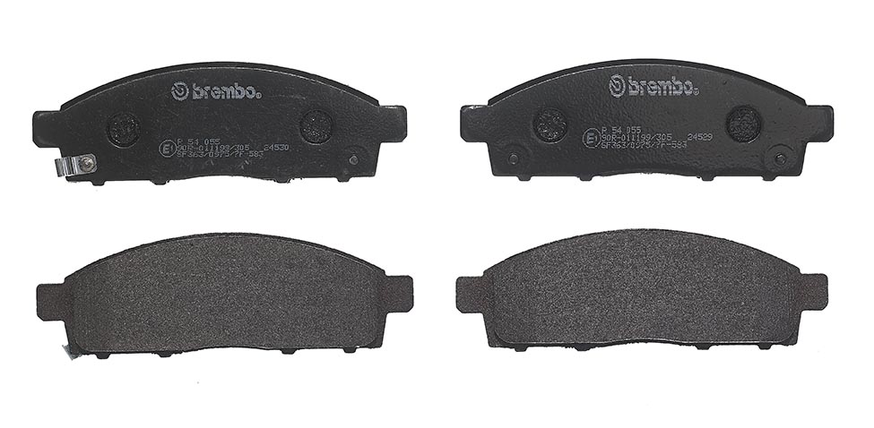 BREMBO Bremseklodser p54055 for FIAT MITSUBISHI