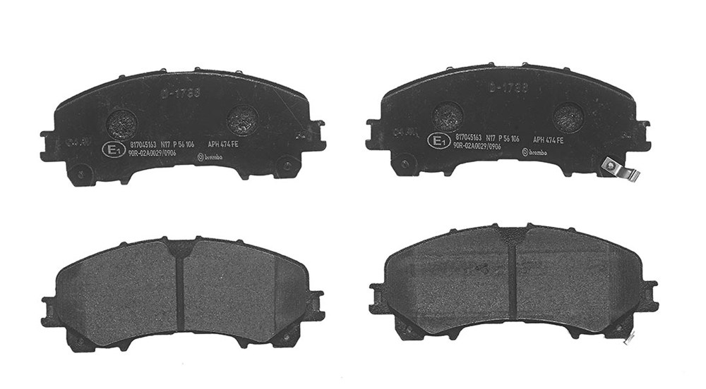 BREMBO Bremseklodser p56106 for NISSAN RENAULT INFINITI