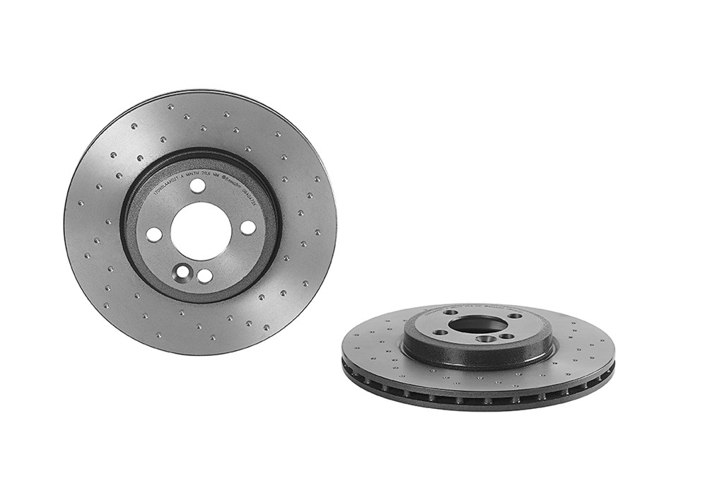 BREMBO Bremseskive 09a0473x 294mm 22mm for MINI