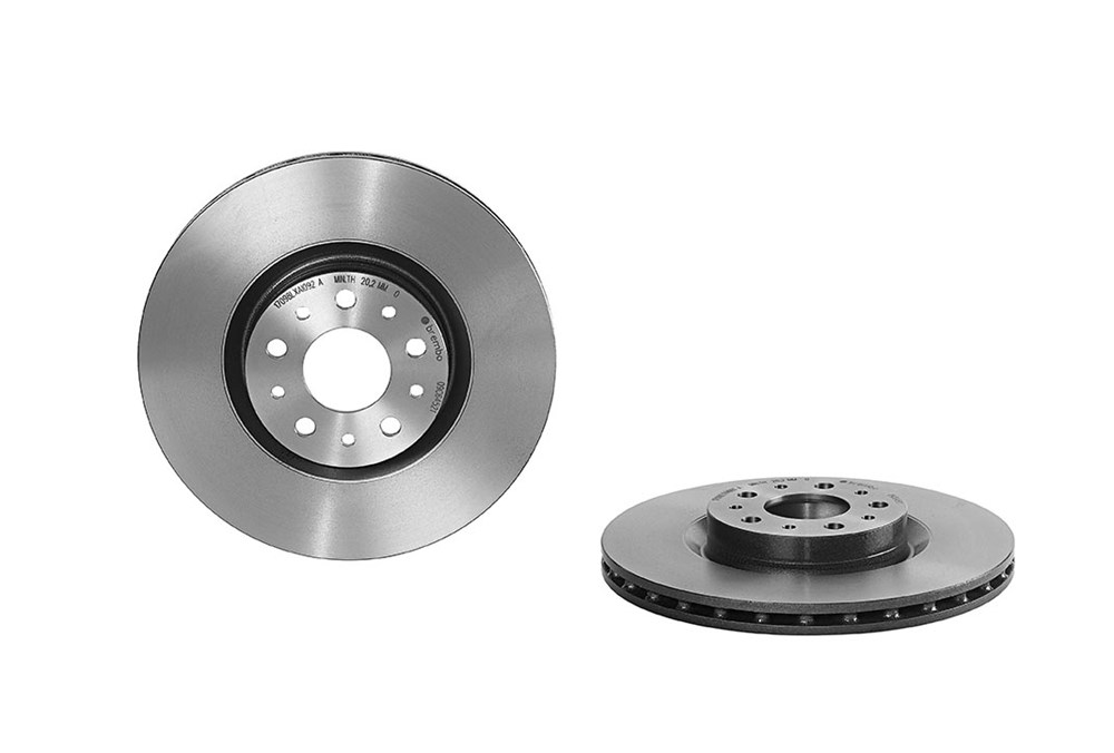 BREMBO Bremseskive 09c64521 284mm 22mm for FIAT
