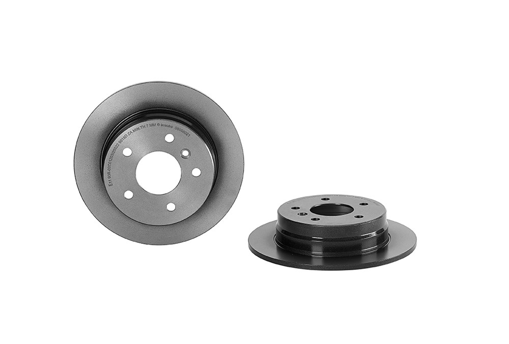 BREMBO Bremseskive 08958021 258mm 8mm for MERCEDES-BENZ