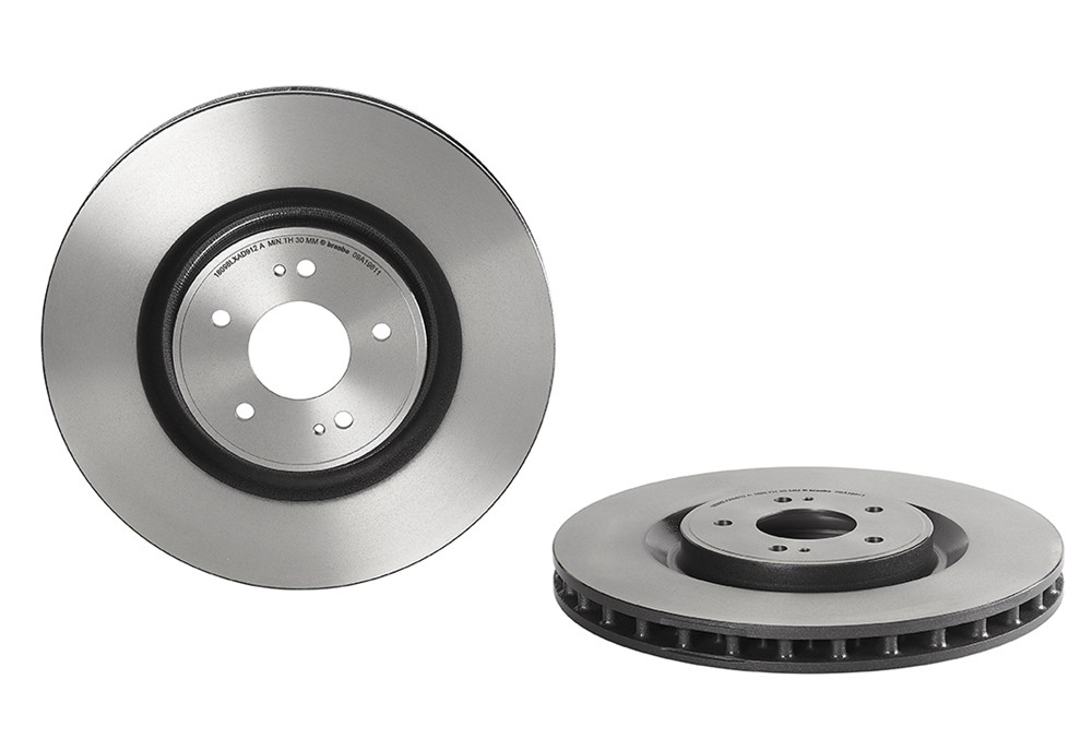 BREMBO Bremseskive 09a19611 350mm 32mm for MITSUBISHI