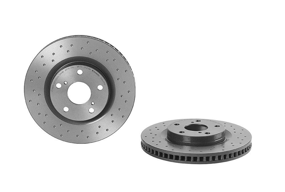 BREMBO Bremseskive 09a4171x 296mm 28mm for ENGLON LEXUS TOYOTA TOYOTA (FAW)