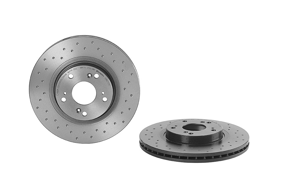 BREMBO Bremseskive 09b2701x 296mm 25mm for HONDA