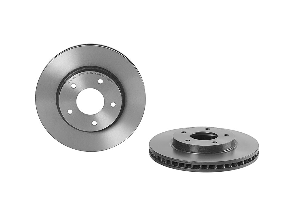 BREMBO Bremseskive 09b64711 276mm 26mm for PROTON MITSUBISHI