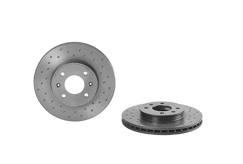BREMBO Bremseskive 09c1711x 256mm 22mm for KIA (DYK) KIA