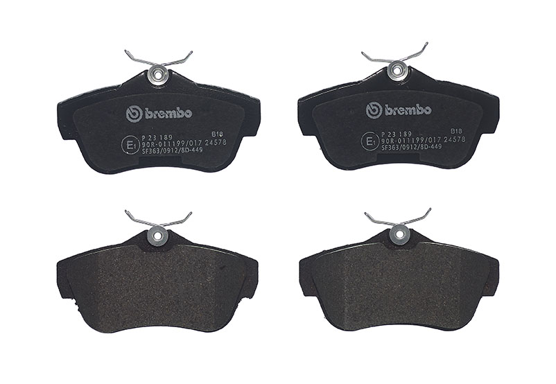 BREMBO Bremseklodser p23189 for FIAT