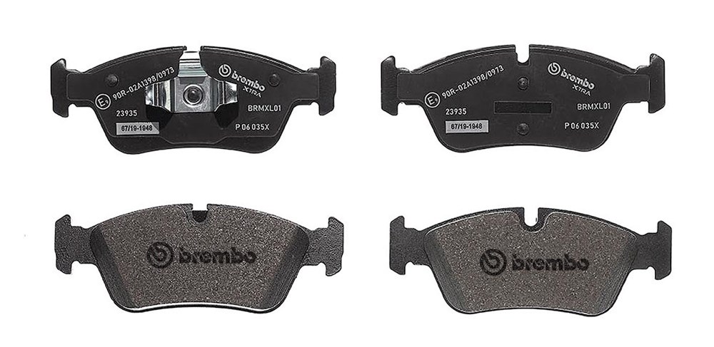 BREMBO Bremseklodser p06035x for BMW (BRILLIANCE) BMW