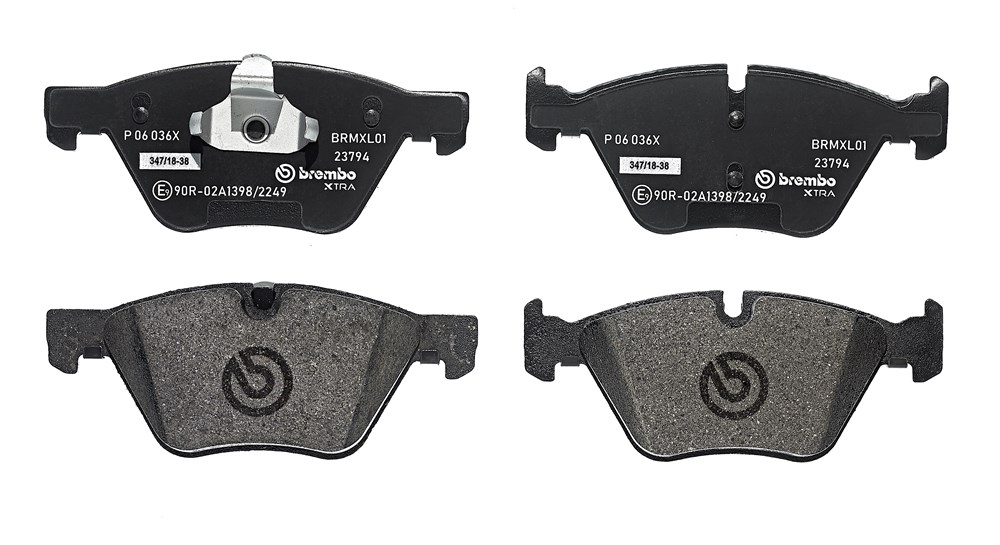 BREMBO Bremseklodser p06036x for BMW