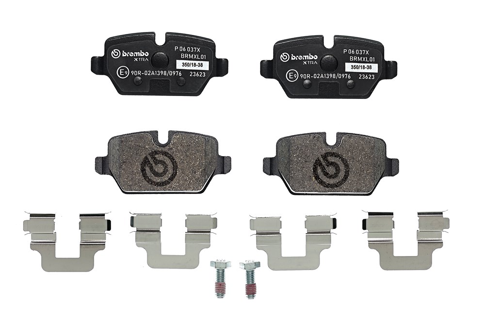 BREMBO Bremseklodser p06037x for BMW (BRILLIANCE) BMW