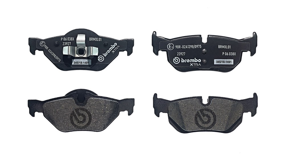 BREMBO Bremseklodser p06038x for BMW