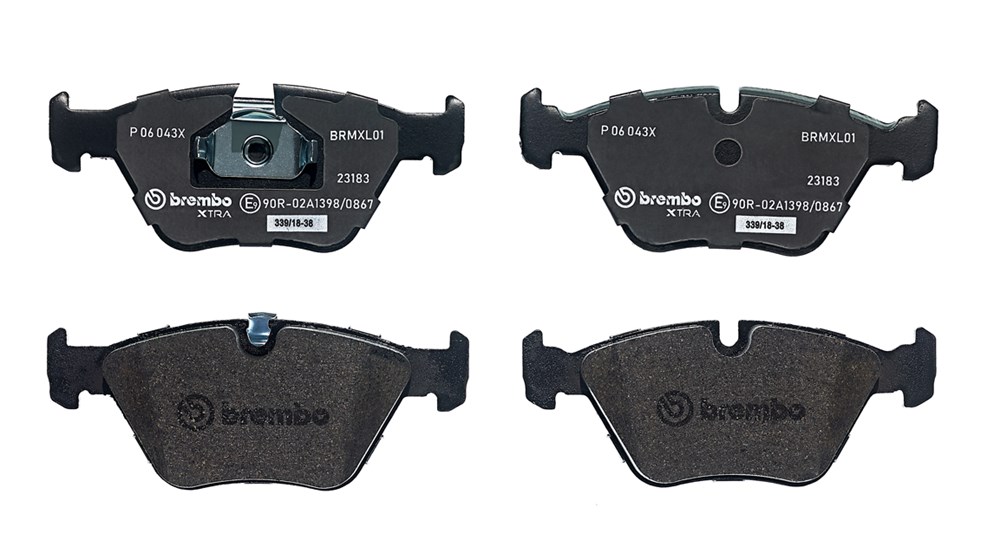 BREMBO Bremseklodser p06043x for BMW ROVER