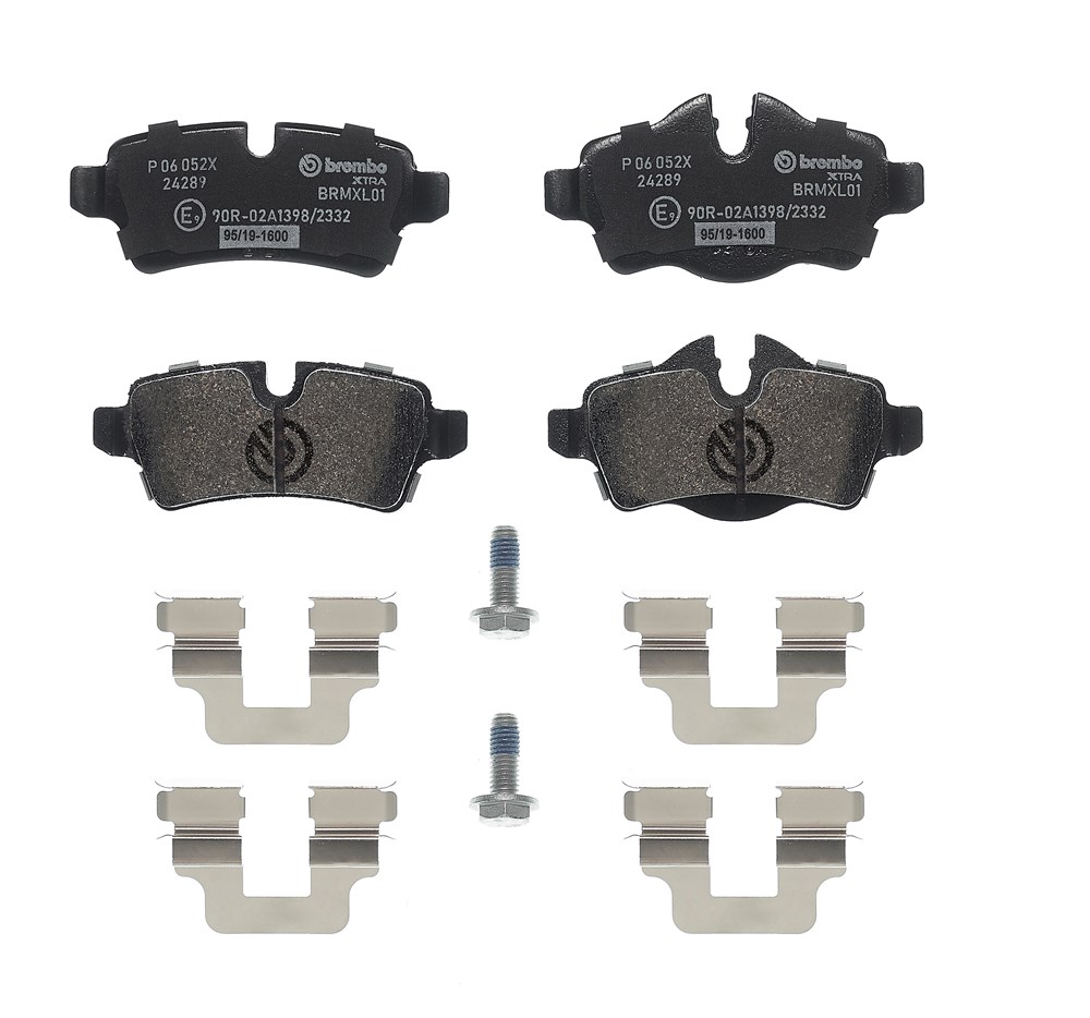 BREMBO Bremseklodser p06052x for MINI