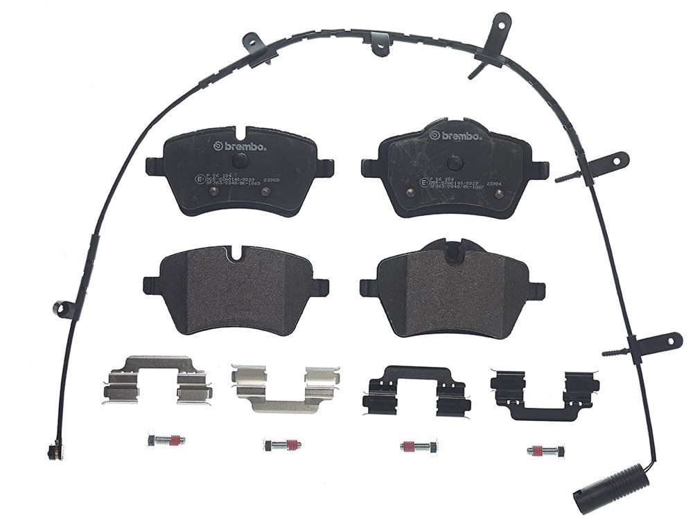 BREMBO Bremseklodser p06104 for MINI