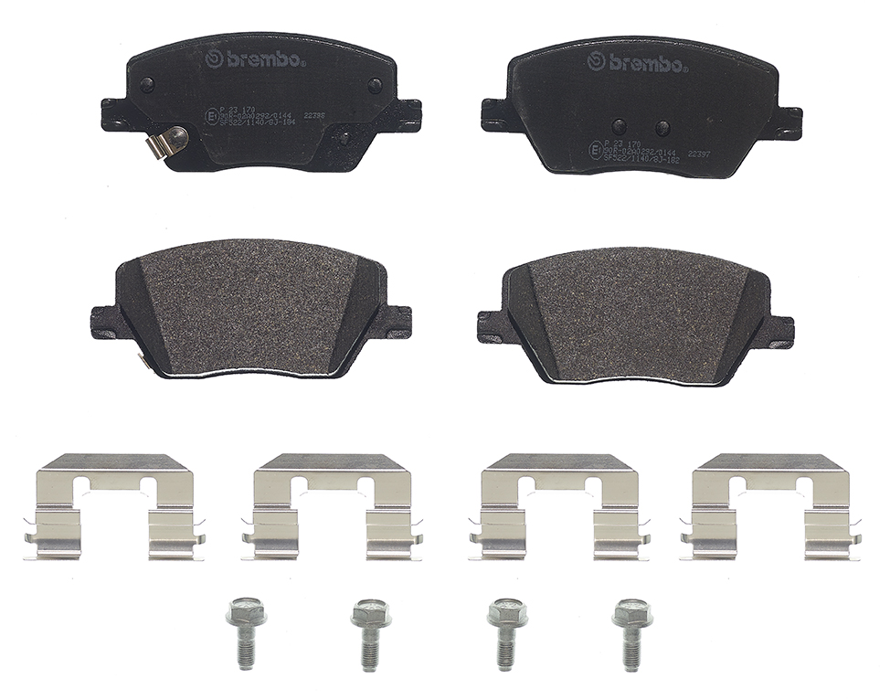 BREMBO Bremseklodser p23170 for FIAT DODGE