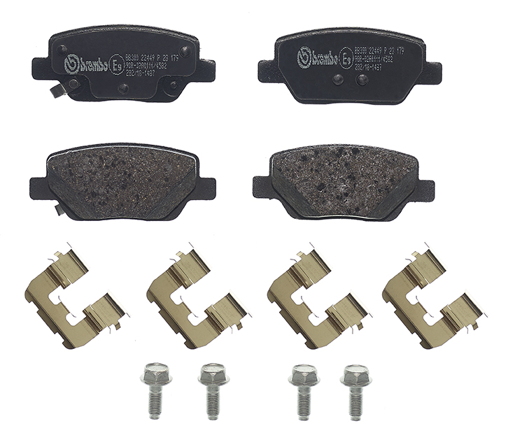 BREMBO Bremseklodser p23179 for FIAT