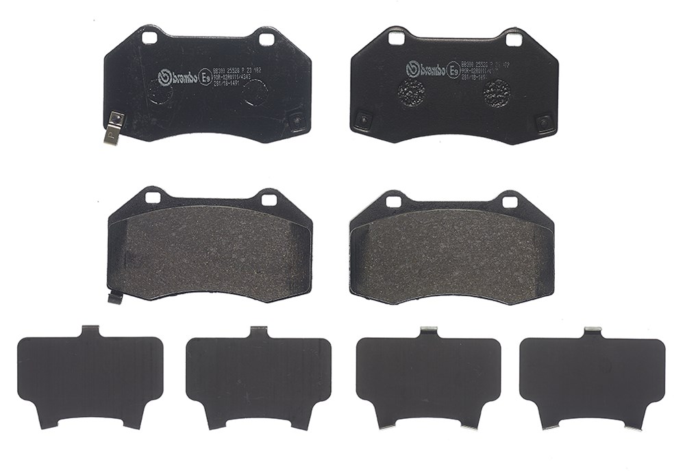 BREMBO Bremseklodser p23182 for CHEVROLET ABARTH MAZDA