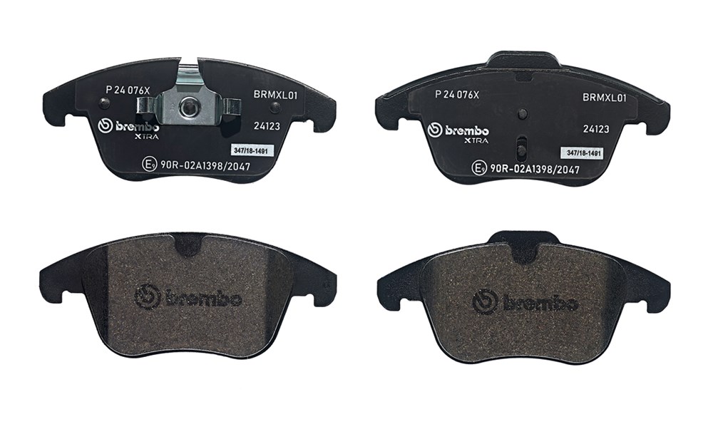 BREMBO Bremseklodser p24076x for FORD FORD (CHANGAN) VOLVO MG (SAIC) VOLVO (CHANGAN) VOLVO ASIA LAND ROVER GAC