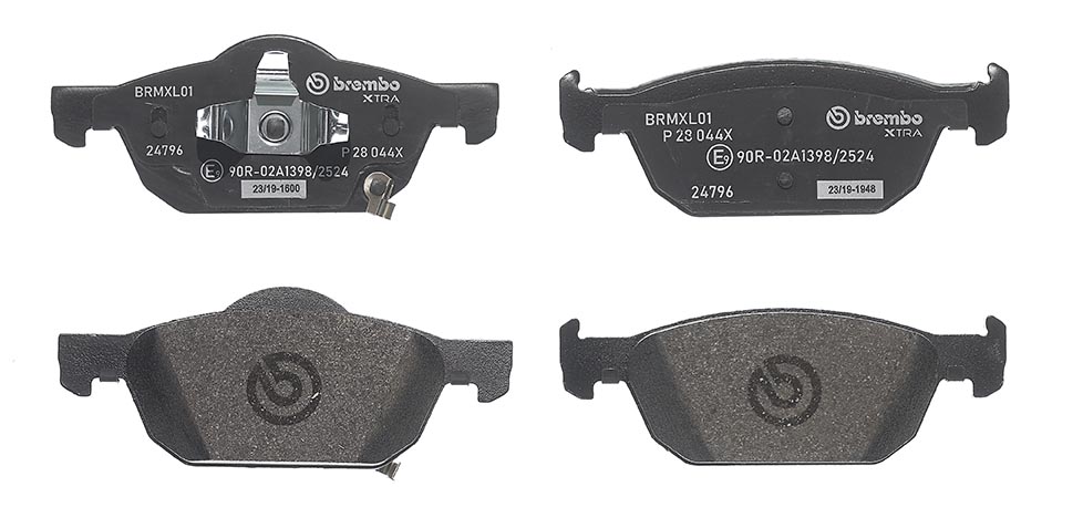 BREMBO Bremseklodser p28044x for HONDA
