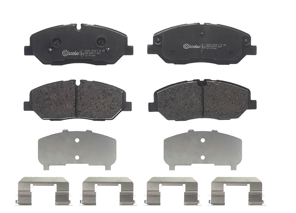 BREMBO Bremseklodser p30084 for HYUNDAI
