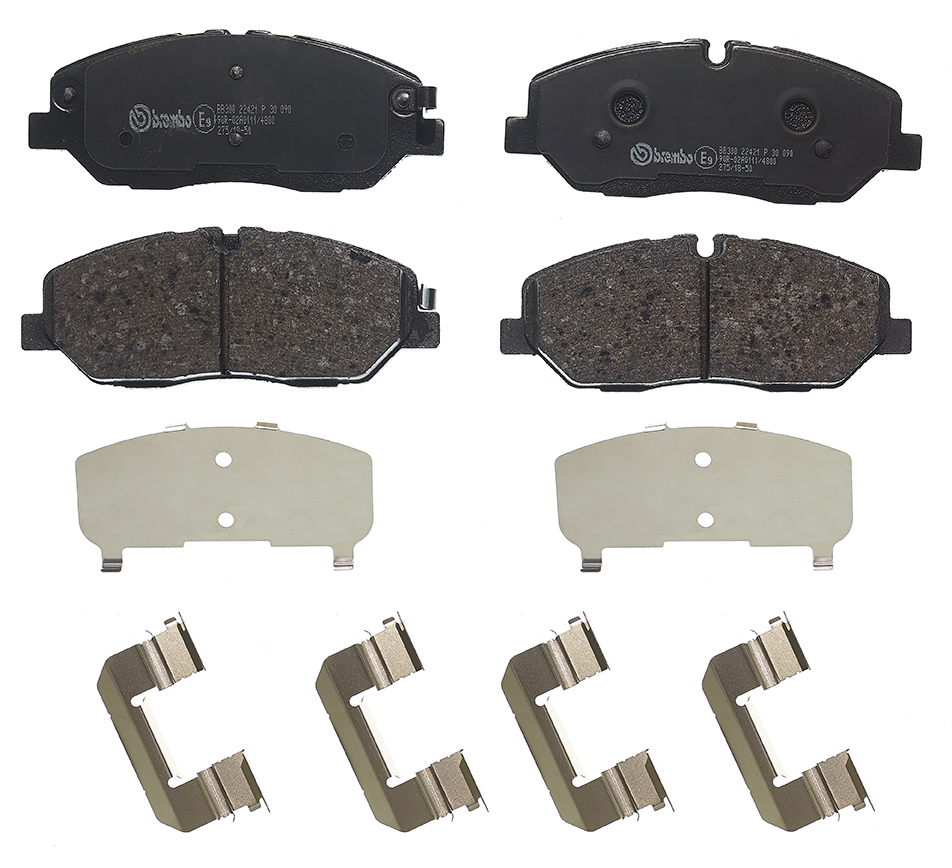 BREMBO Bremseklodser p30090 for HYUNDAI