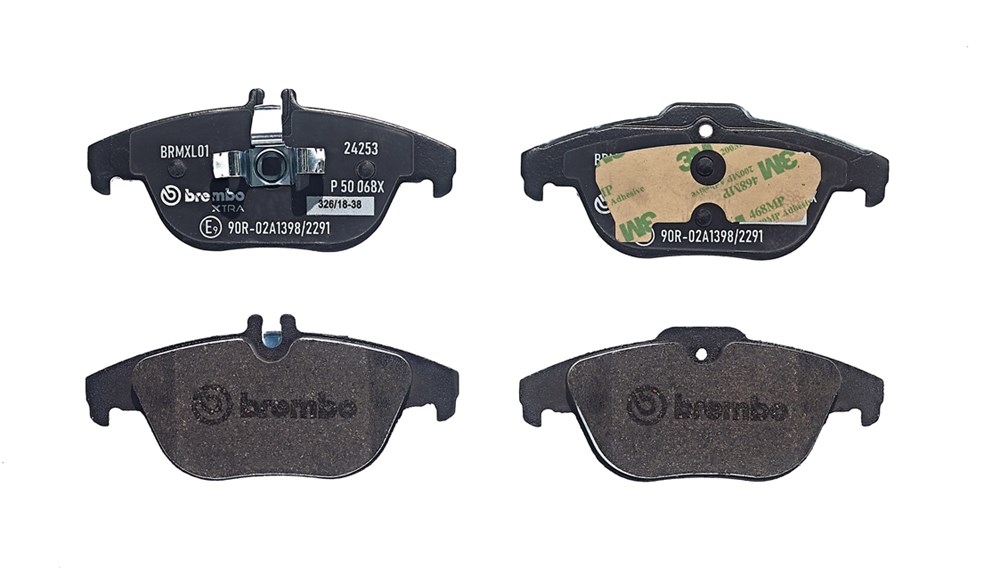 BREMBO Bremseklodser p50068x for MERCEDES-BENZ