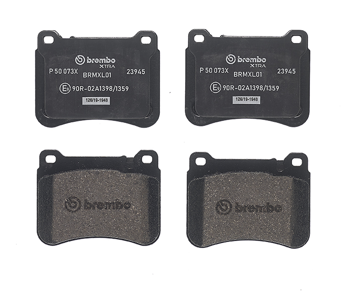 BREMBO Bremseklodser p50073x for MERCEDES-BENZ