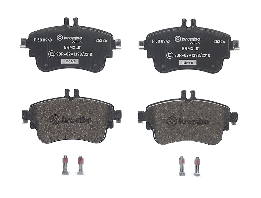 BREMBO Bremseklodser p50094x for MERCEDES-BENZ