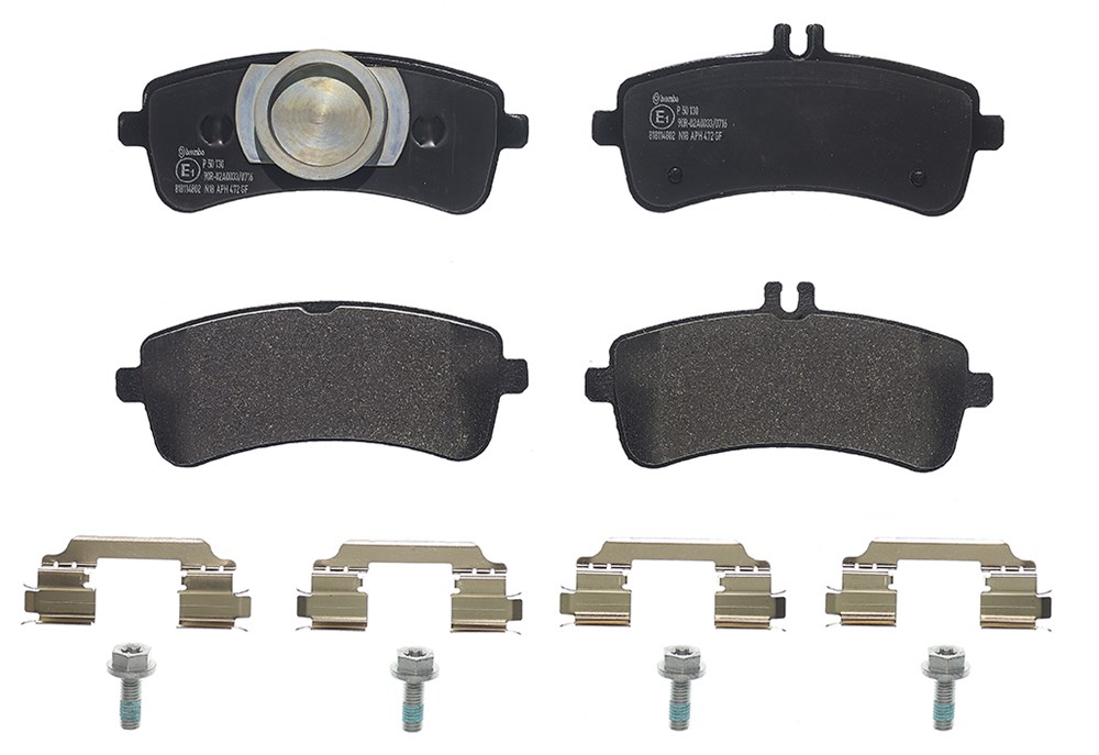 BREMBO Bremseklodser p50130 for MERCEDES-BENZ