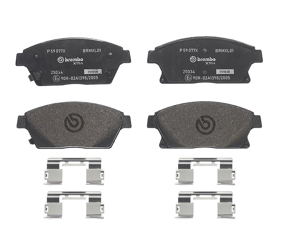 BREMBO Bremseklodser p59077x for OPEL CHEVROLET BUICK BUICK (SGM) GENERAL MOTORS CHEVROLET (SGM) CADILLAC