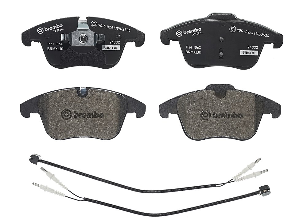 BREMBO Bremseklodser p61106x for PEUGEOT PEUGEOT (DF-PSA) CITROËN