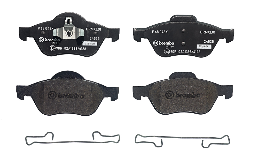 BREMBO Bremseklodser p68048x for RENAULT